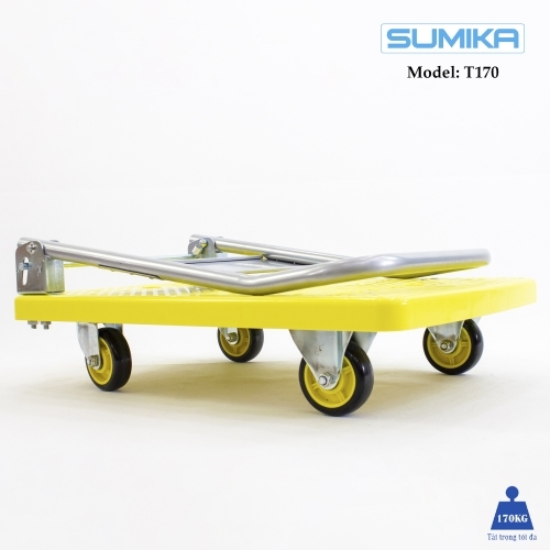 Xe đẩy hàng sàn nhựa SUMIKA T170 (tải trọng 170kg)